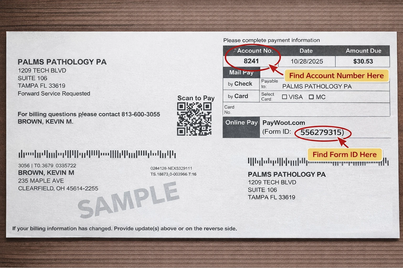 Sample Bill